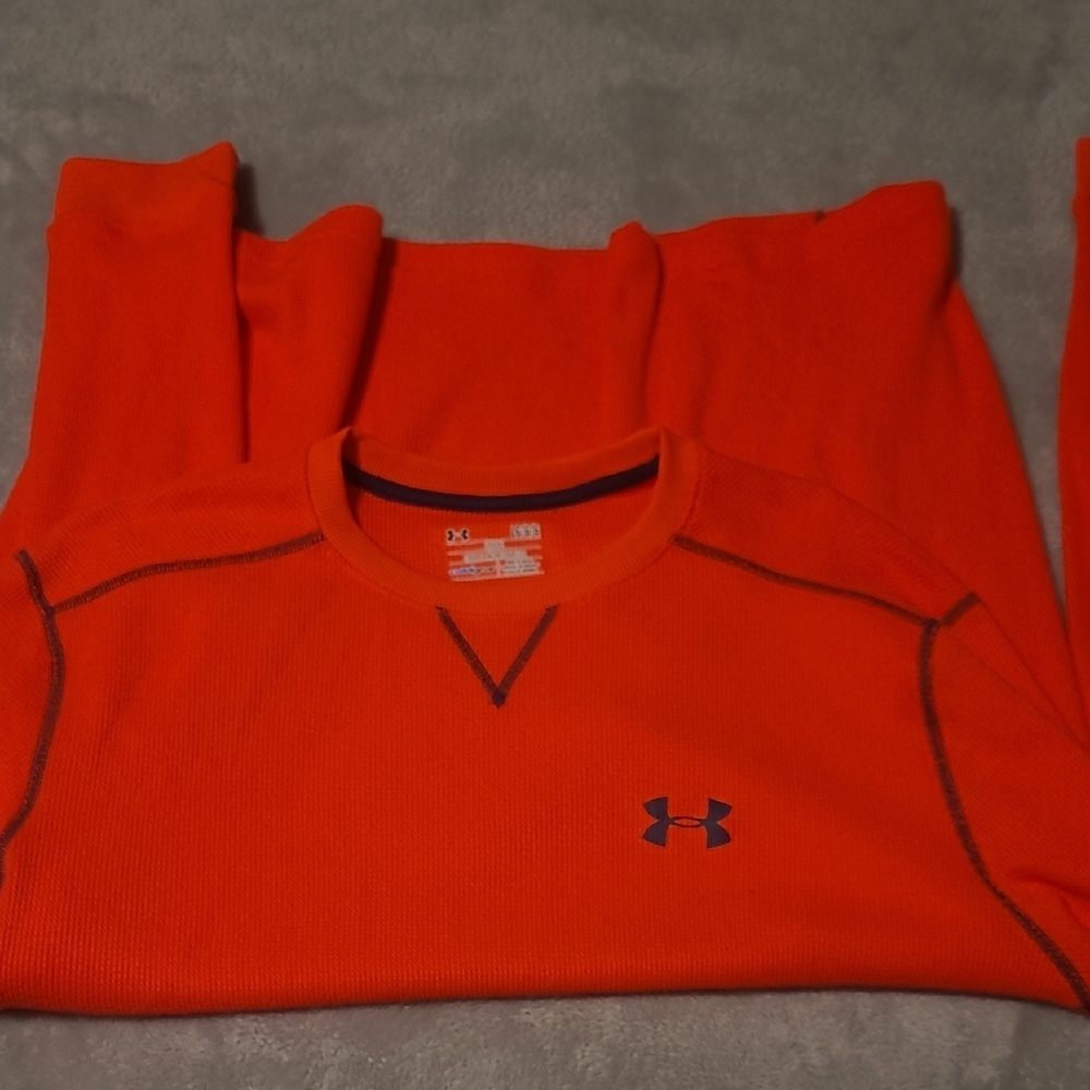 Under Armour Vibrant Orange Crew Neck Shirt